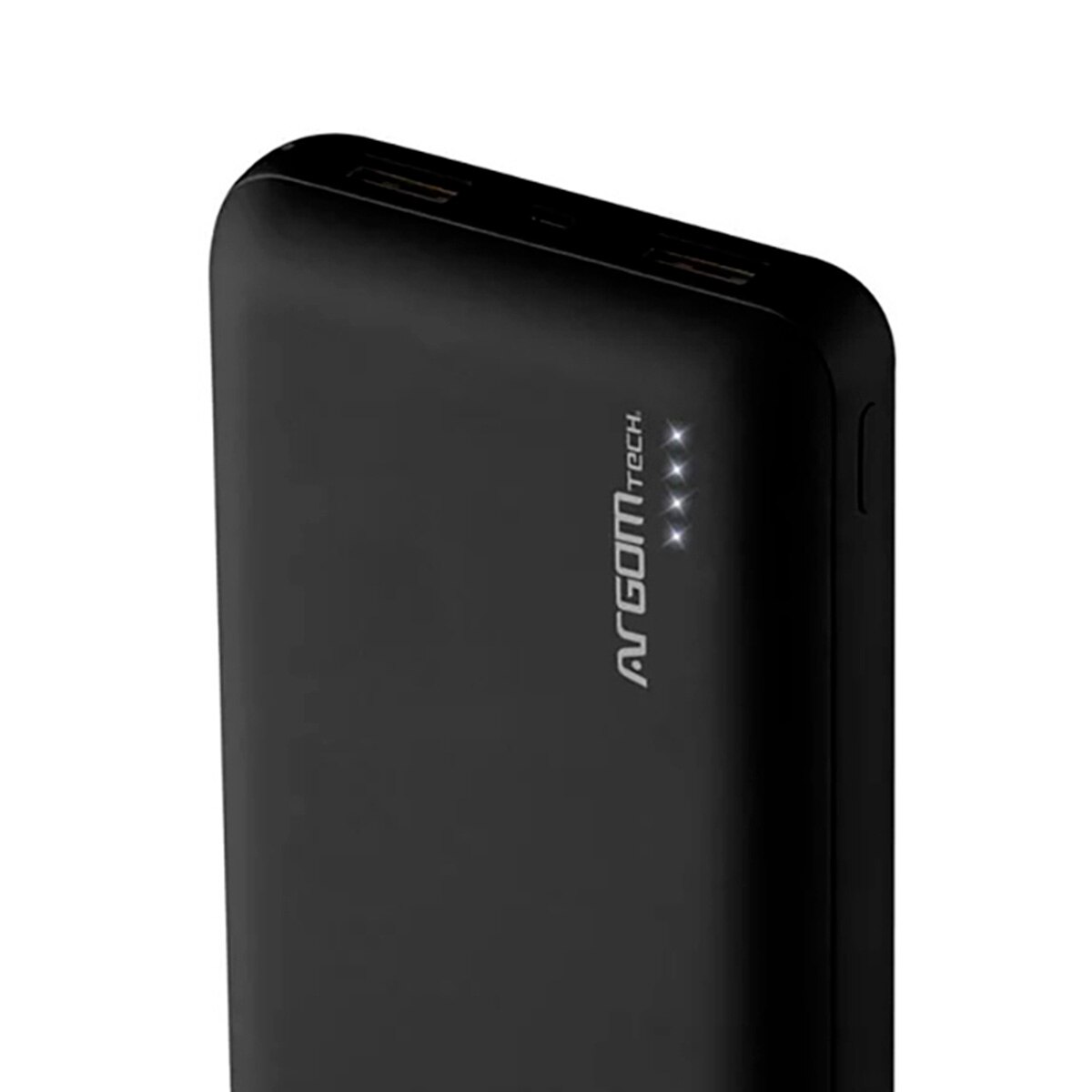 Cargador Portátil Argomtech C20 20000 MAh - 2 Puertos 2.1A-2A Negro
